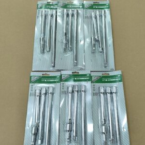 Juego de 6 Extensiones para Llave de Tubo 1/2" Dr. Marca LEE